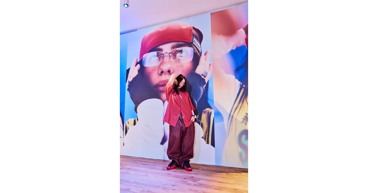 AMEX ビリーアイリッシュ TOKYO POP UPキャップ&ポスターセット