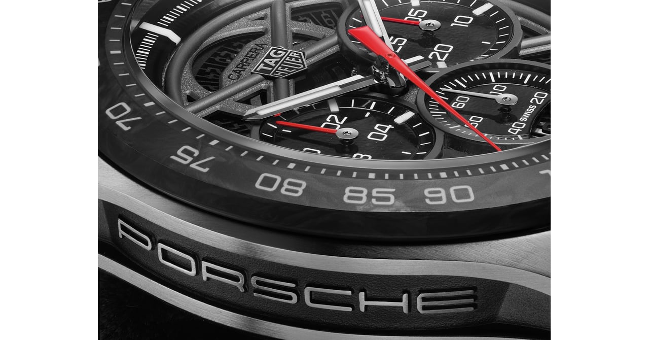 タグ・ホイヤーがポルシェとコラボ 「ポルシェ963」のデザインを踏襲