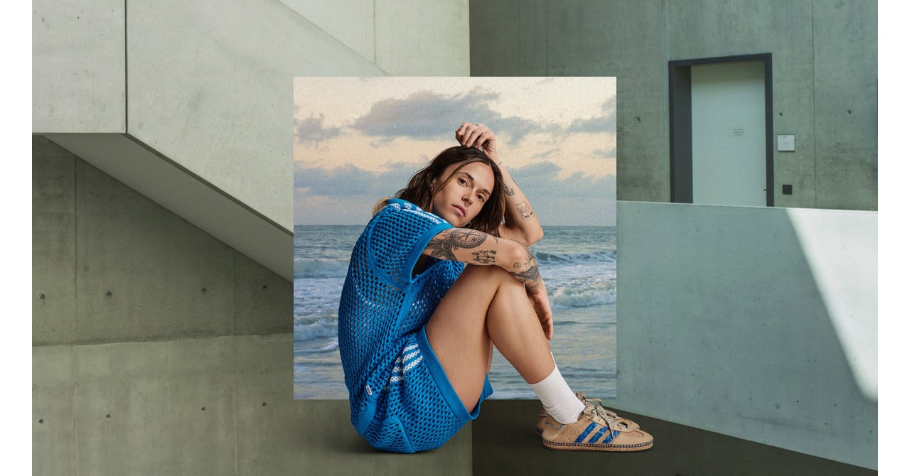 アディダス 3 本ライン 中華風ブルゾン S 水色レアデザイン adidasoriginals-edisonchen-4th