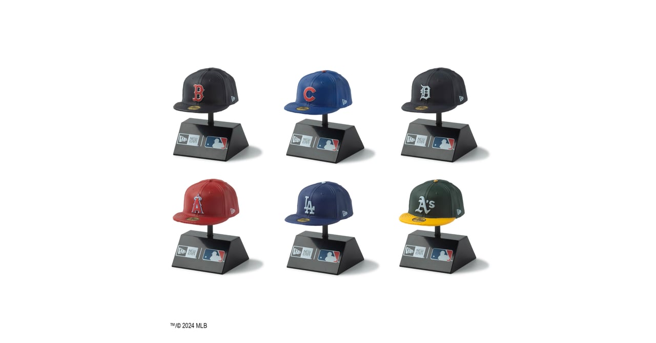 メジャーリーグ　ニューエラ　ガチャ　コンプリート NEW ERA® 59FIFTY® MLB™ On-Field Cap Miniature Figure Collection 02