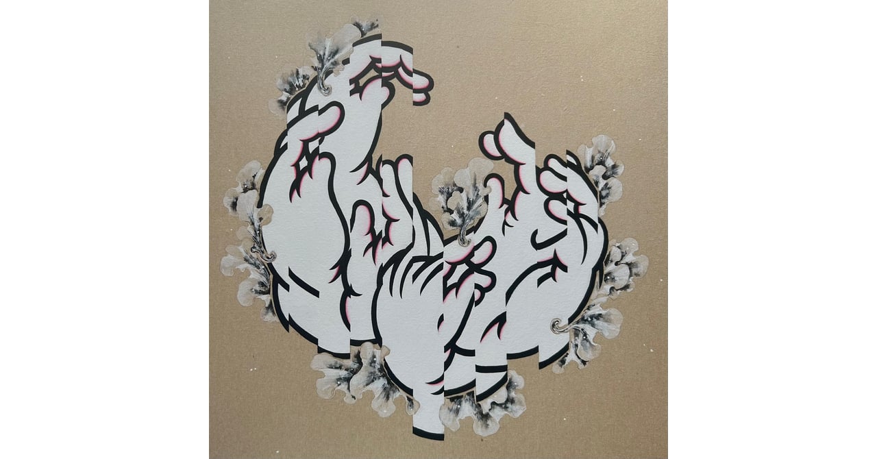 日本画アーティストのタニグチカナコが個展開催、渋谷の「パールブック