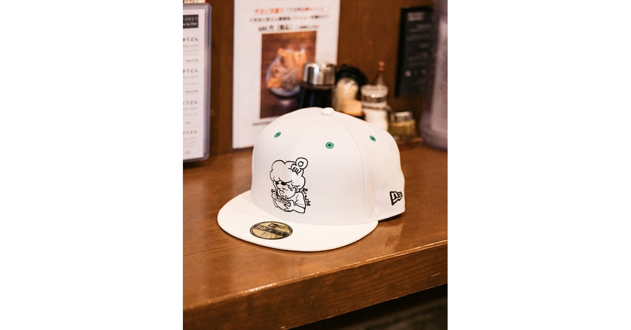 59FIFTY 麺㐂やしま 井上三太 クローム / アイボリー