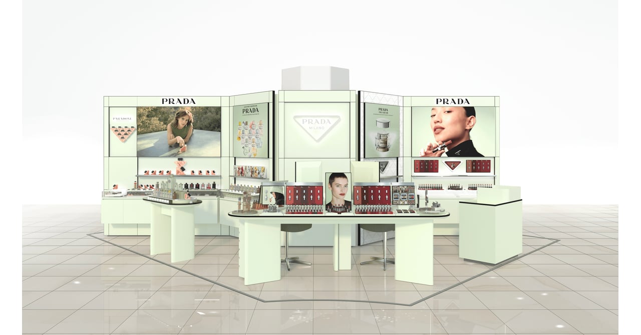 プラダ ビューティが関西初店舗を阪急うめだ本店にオープン リップ