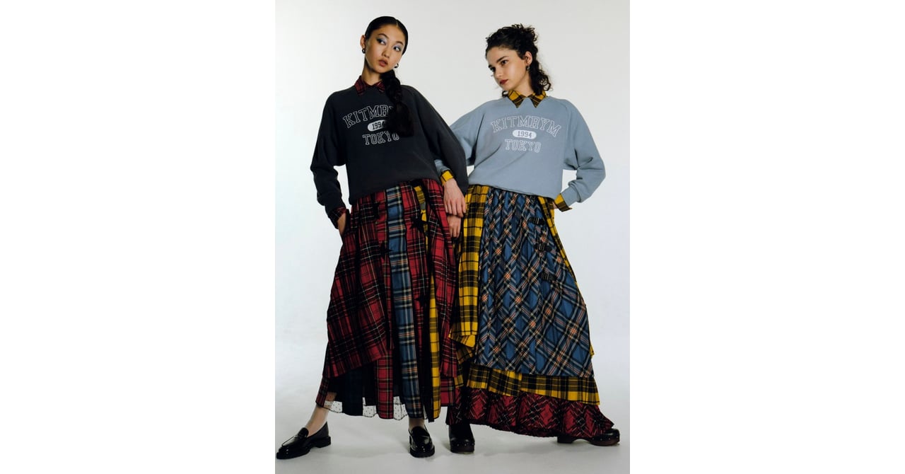 KEITA MARUYAMA チェック柄プリーツスカート Gingham Check スカート｜KEITAMARUYAMA OFFICIAL ONLINE STORE