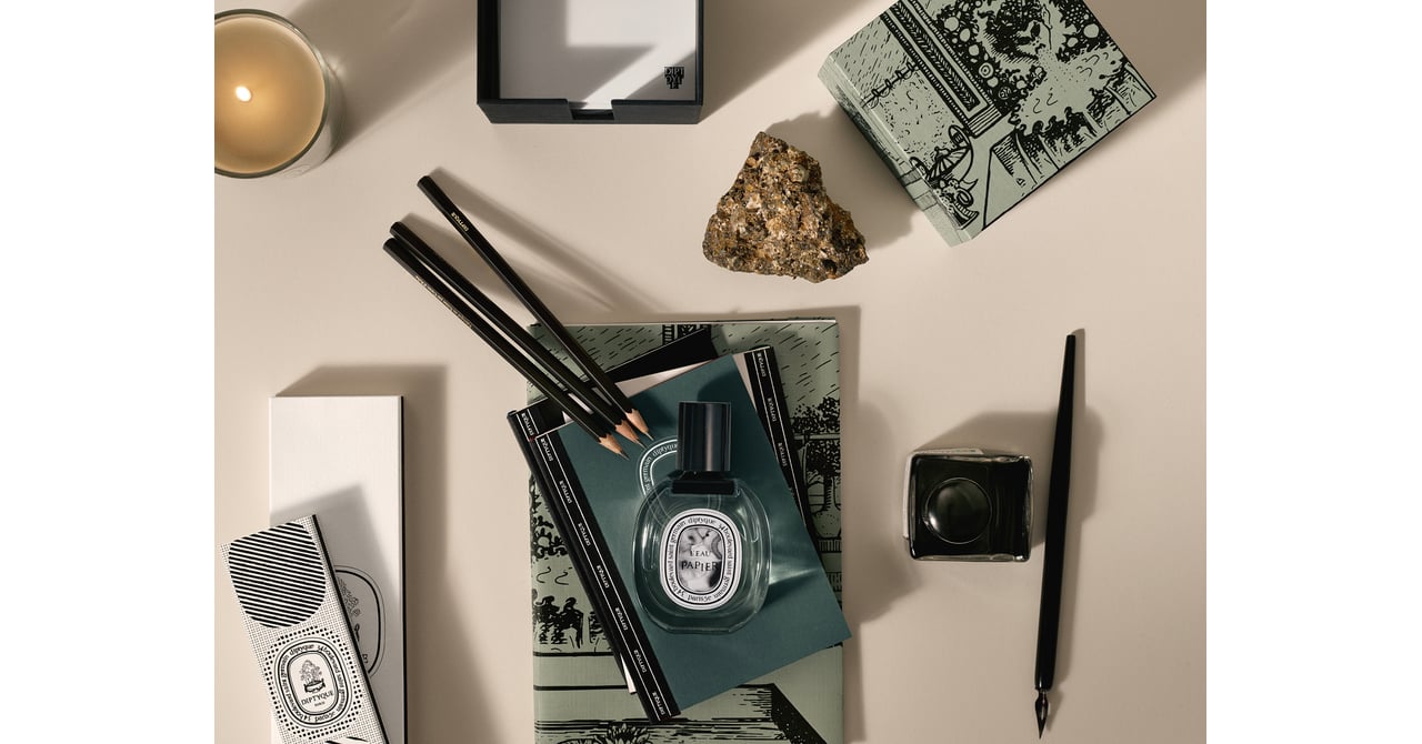 Diptyque Basile フォトフレーム　鉛筆 diptyque-office-accessories-
