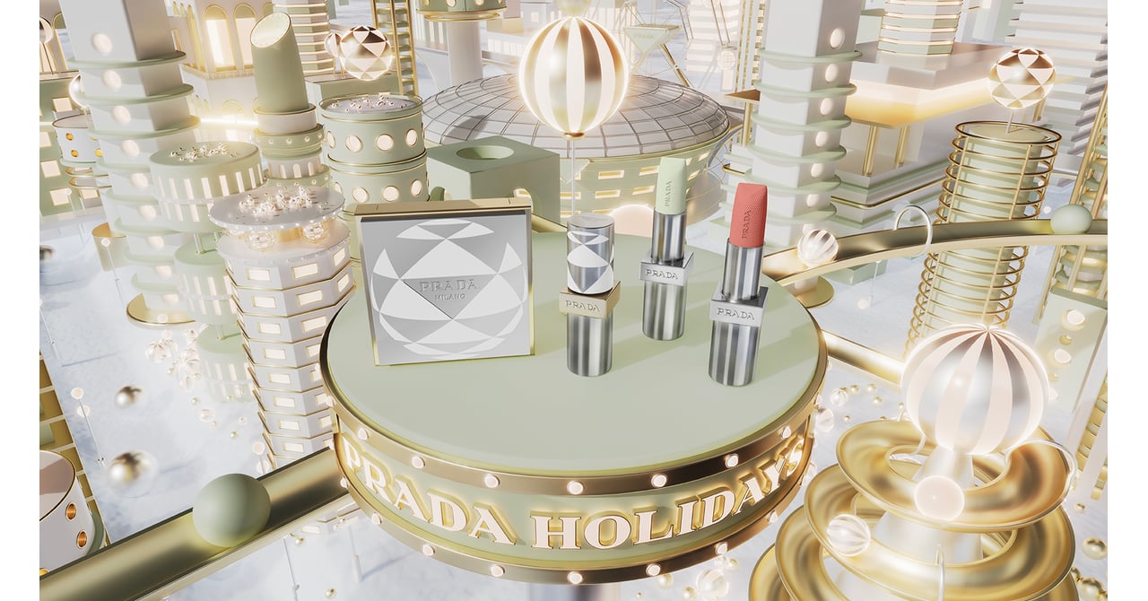 【非売品】PRADA プラダ　ホリデーギフト2024 オルゴール　赤 pradabeauty-holiday2024-013-