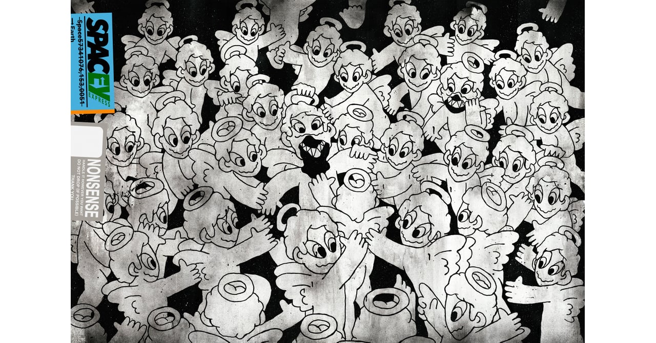 tappeiポスター A2サイズ　2枚セット「From:space」 TAPPEIが自身4度目の個展開催、人の身体ではできない面白みある表現に