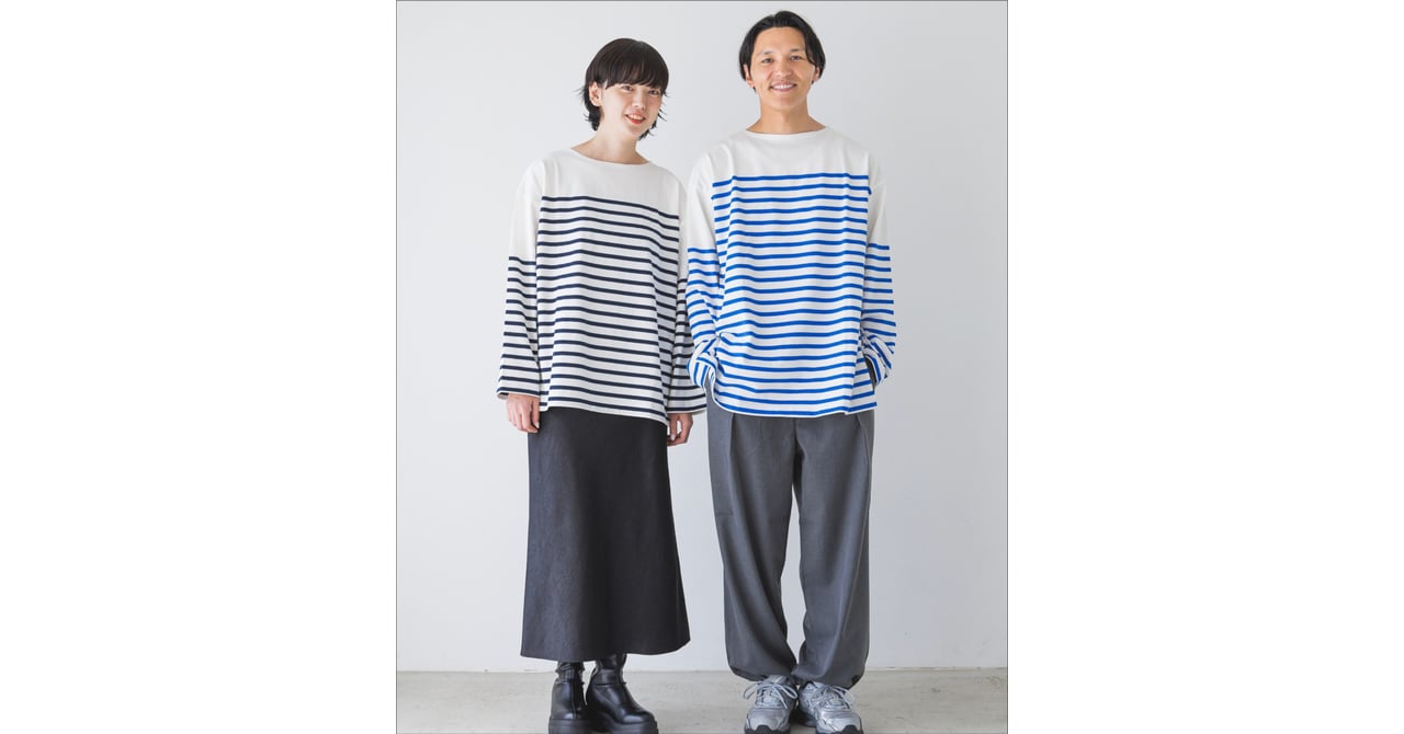 【未開封⭐️ロンT2枚】LOWRYS FARM×LAWSONボーダーワイドロンT LOWRYS FARM｜【UNISEX】LAWSONボーダーワイドロングTシャツ