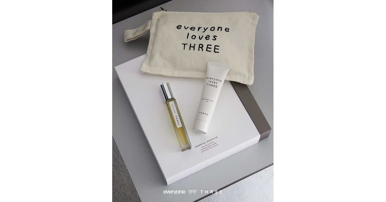 THREE × everyoneの限定コラボレーションキット、先行発売