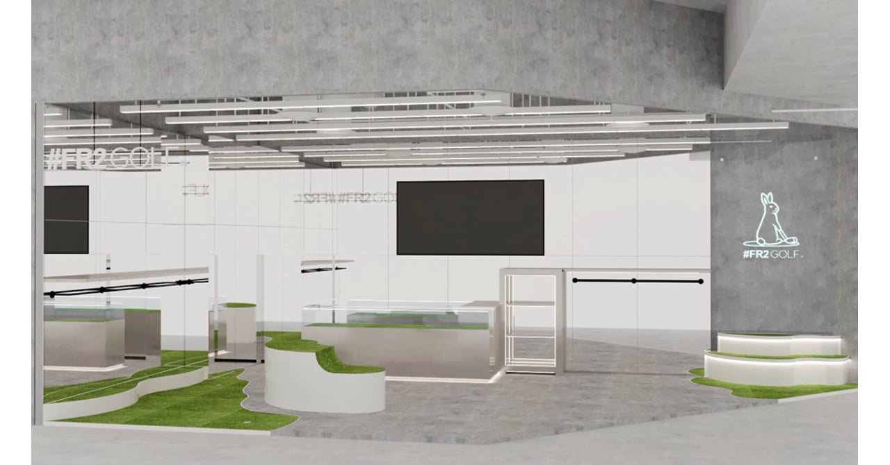 FR2 ゴルフ フルジップフーディ 白黒 FR2GOLF」がフラッグシップストアを表参道ヒルズにオープン