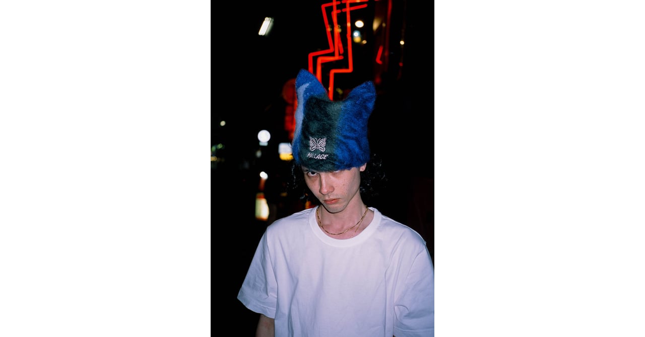 PALACE✖️Needle バタフライニット帽 パレス スケートボードがニードルズとコラボ バタフライモチーフを
