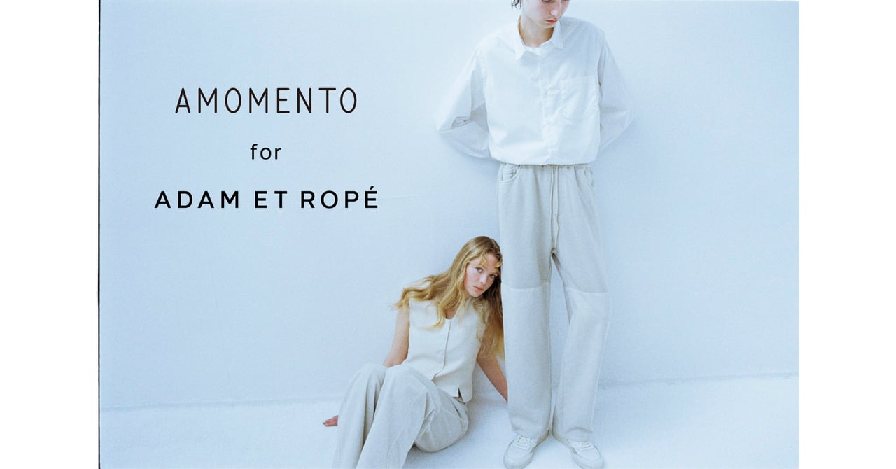 アダム エ ロぺが韓国発「アモーメント」に別注、アーカイヴパンツを復刻