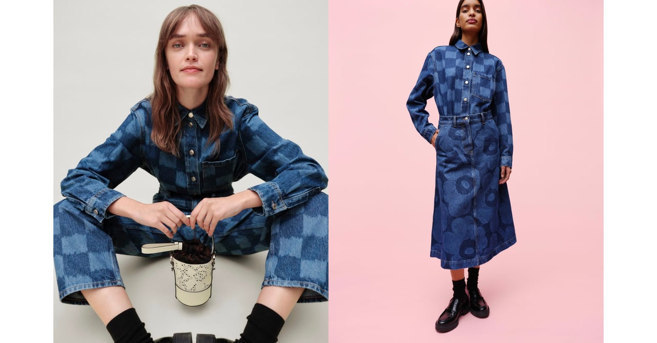 marimekko マリデニムルーズウニッコ　サイズ26 marimekko マリデニムルーズウニッコ サイズ26 Maridenim Loose Unikko