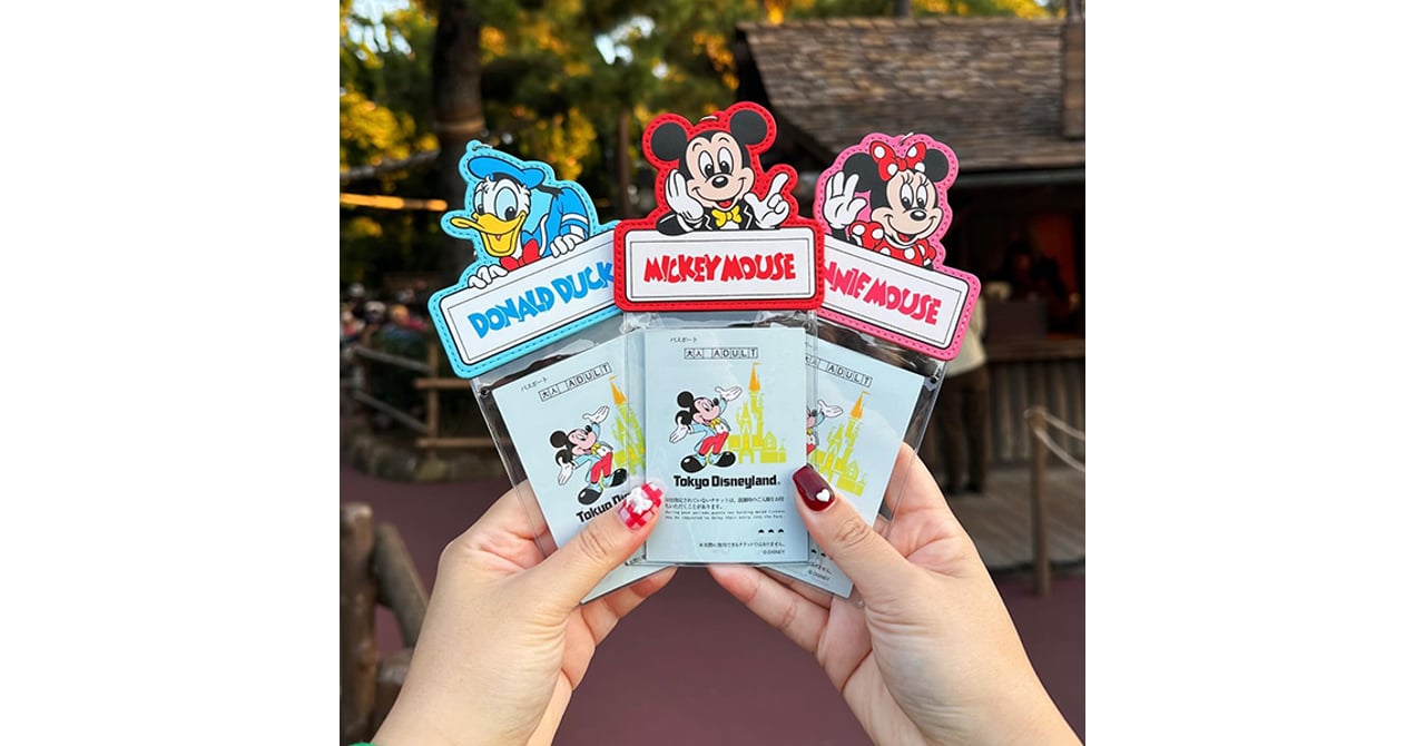 フロンティアウッドクラフト　チケットホルダー　3つセット ミッキー、ミニー、ドナルドデザイン！東京ディズニーランド