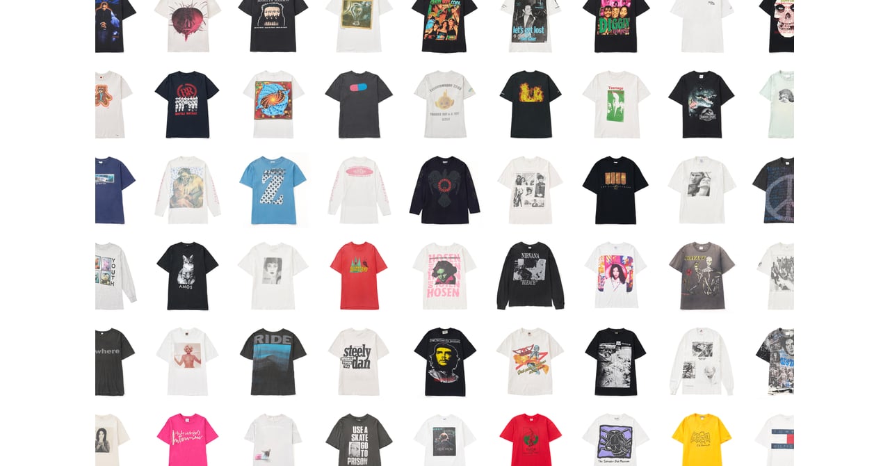 VCM」がF/STOREでポップアップを開催、希少なヴィンテージTシャツ100枚 