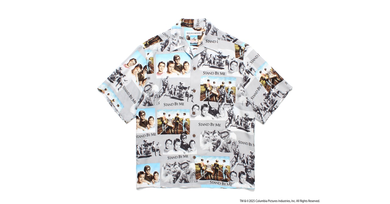 ワコマリアが「スタンド・バイ・ミー」とコラボ、映画のアートワークを
