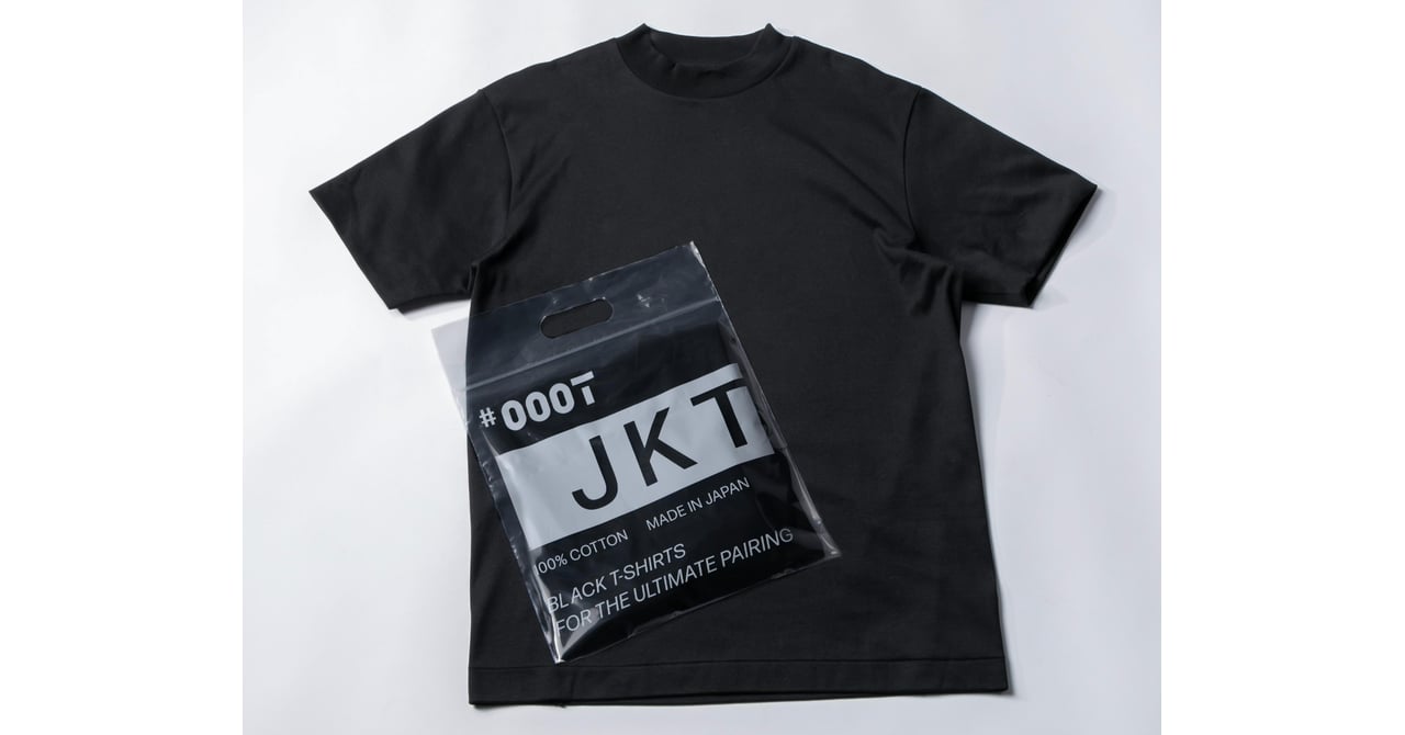 黒T専門店「#000T」が初のオリジナルTシャツ発売 コンセプトは