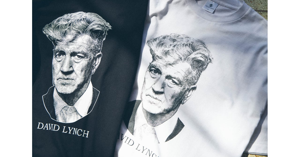 ボンジュール レコードが故デヴィッド・リンチのプリントTシャツを発売