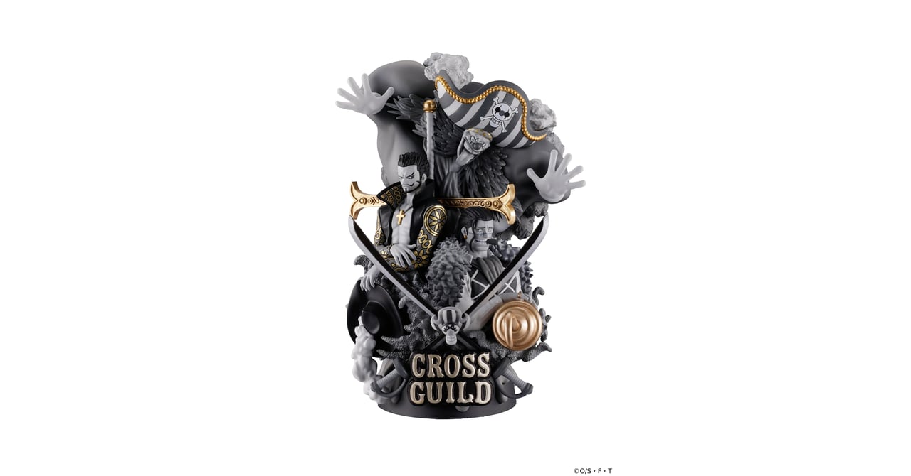 ONE PIECE】ZOZOVILLA限定 “クロスギルド” モノクロフィギュア