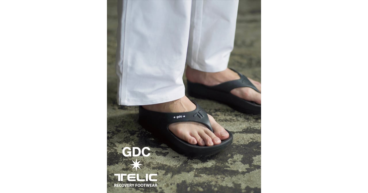 GDC × TELIC W-FLIP SHARK SANDALS サンダル