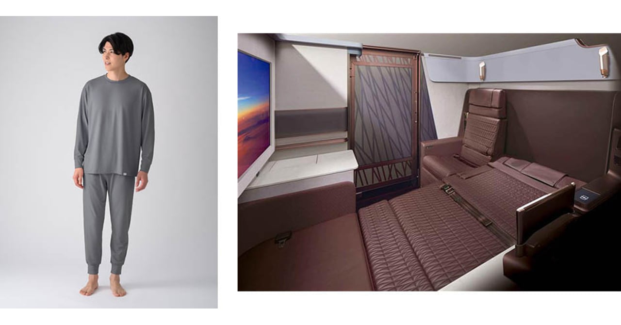 JALファーストクラスにMTGの新リカバリーウェアブランド「レッド」が採用