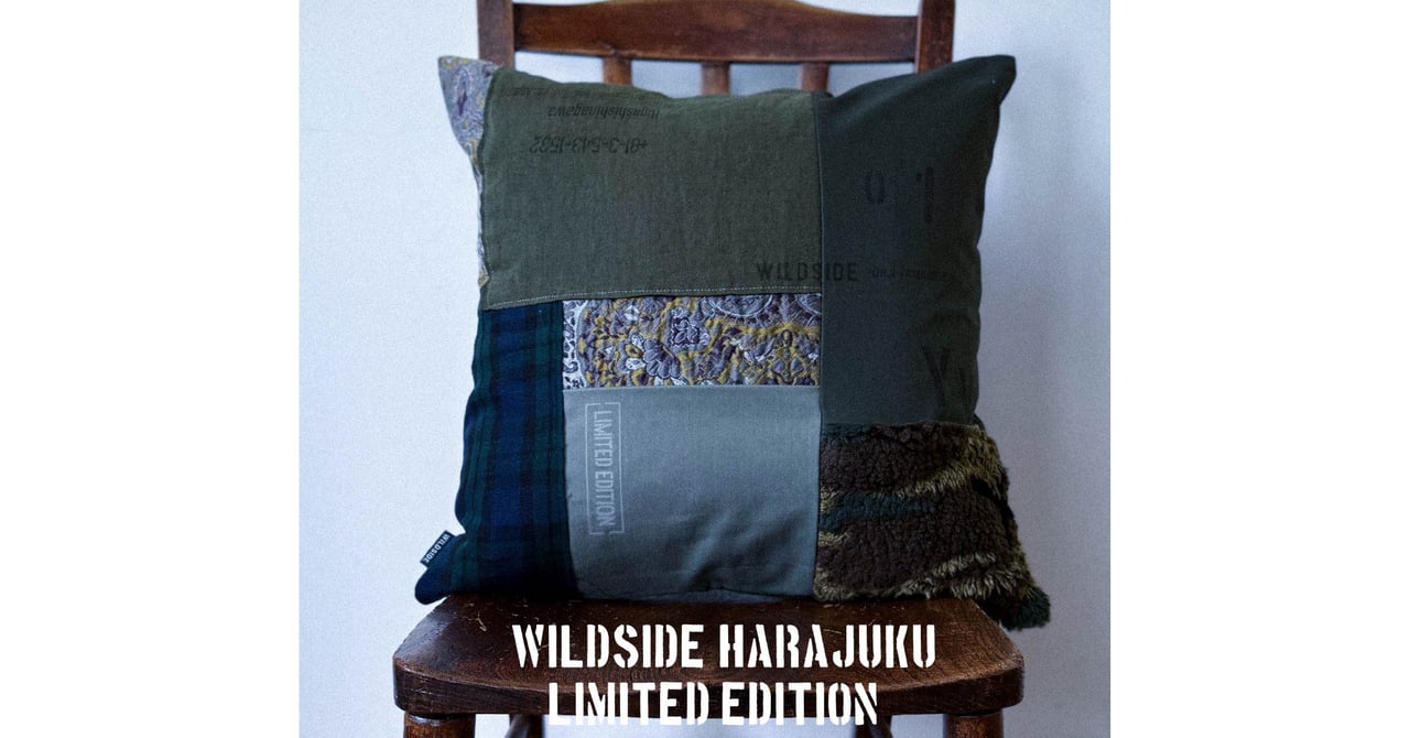近年タグ ワイズ ヨウジヤマモト パッチワーク 変形スカート カーキ サイズ1 wild-yohji-cushion-20250603-