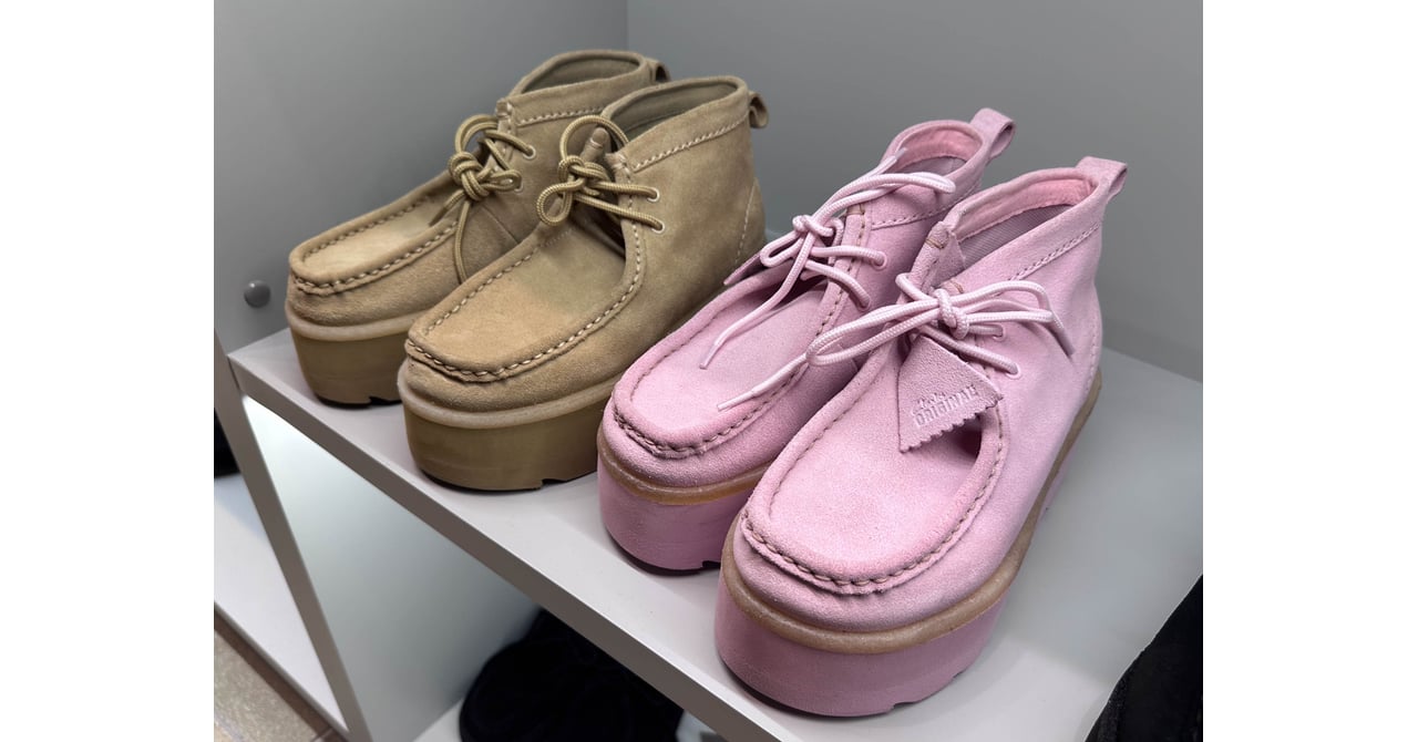 クラークス オリジナルズから厚底ワラビーが登場 ピンクとメープルの2