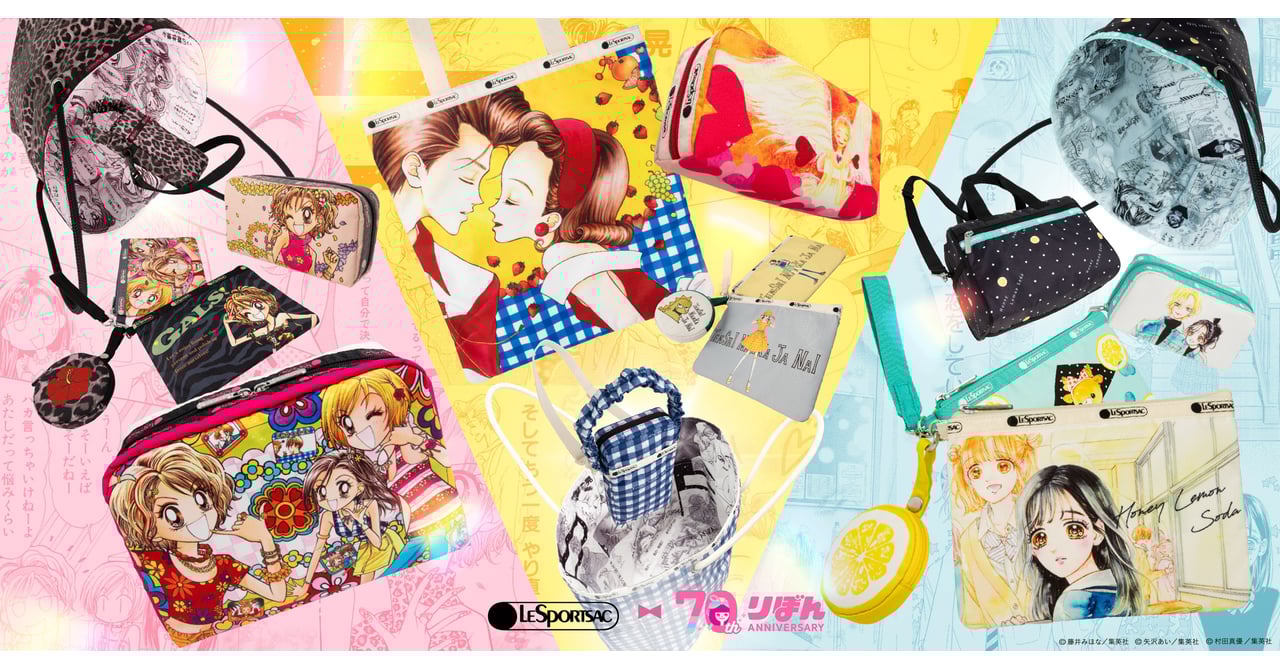 未使用 りぼん70周年ポップアップストア キャンバスアート 3点セット ribon-lesportsack-250710-39-