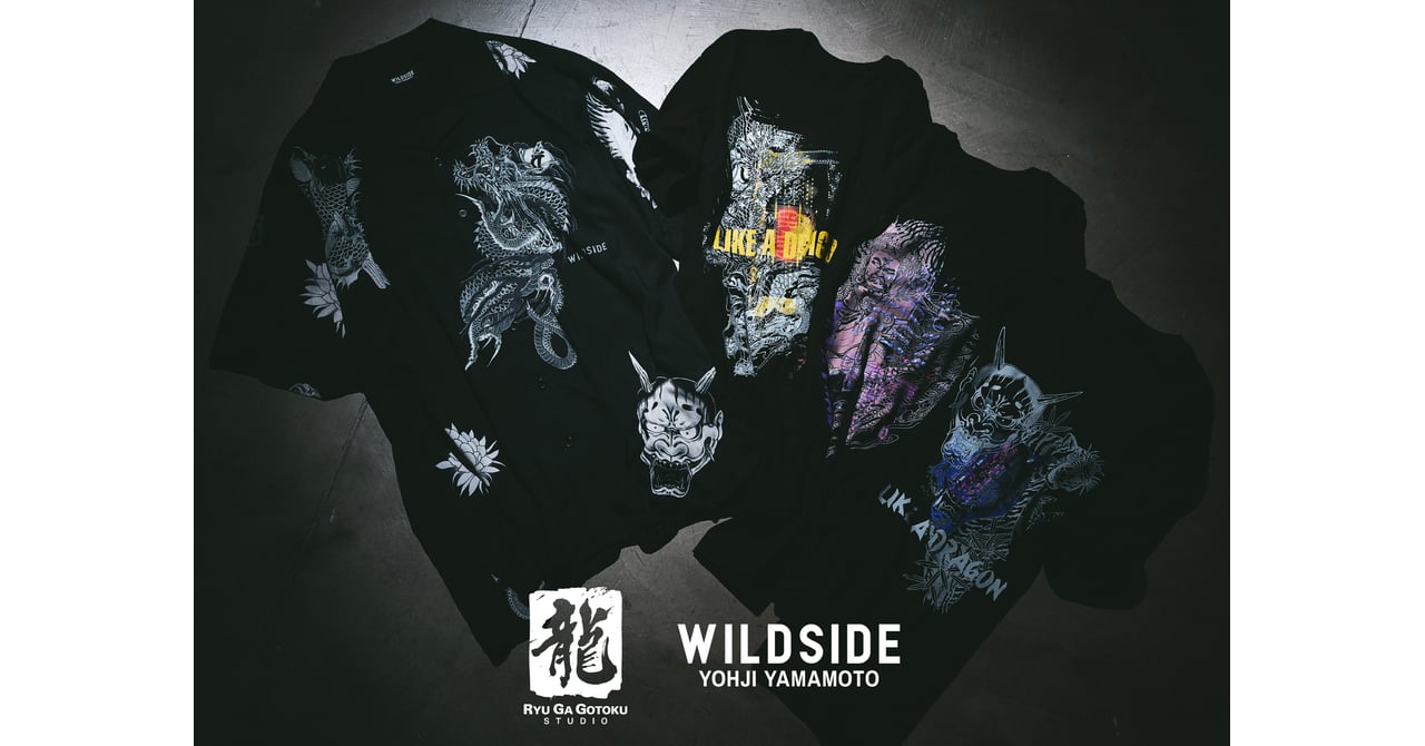 ワイルドサイド ヨウジヤマモト × 龍が如く第3弾 キャラクターの刺青を