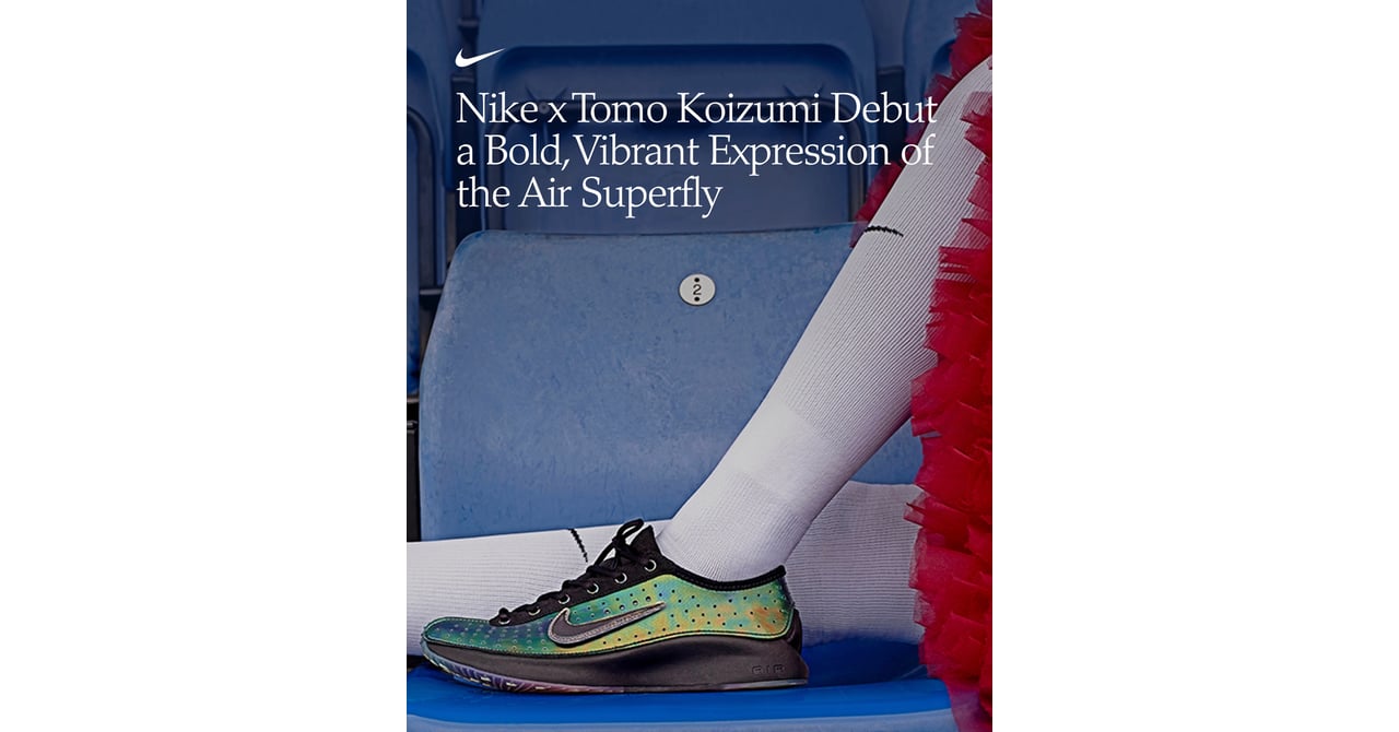ナイキがトモ コイズミとコラボ、スウッシュを付け替えできる