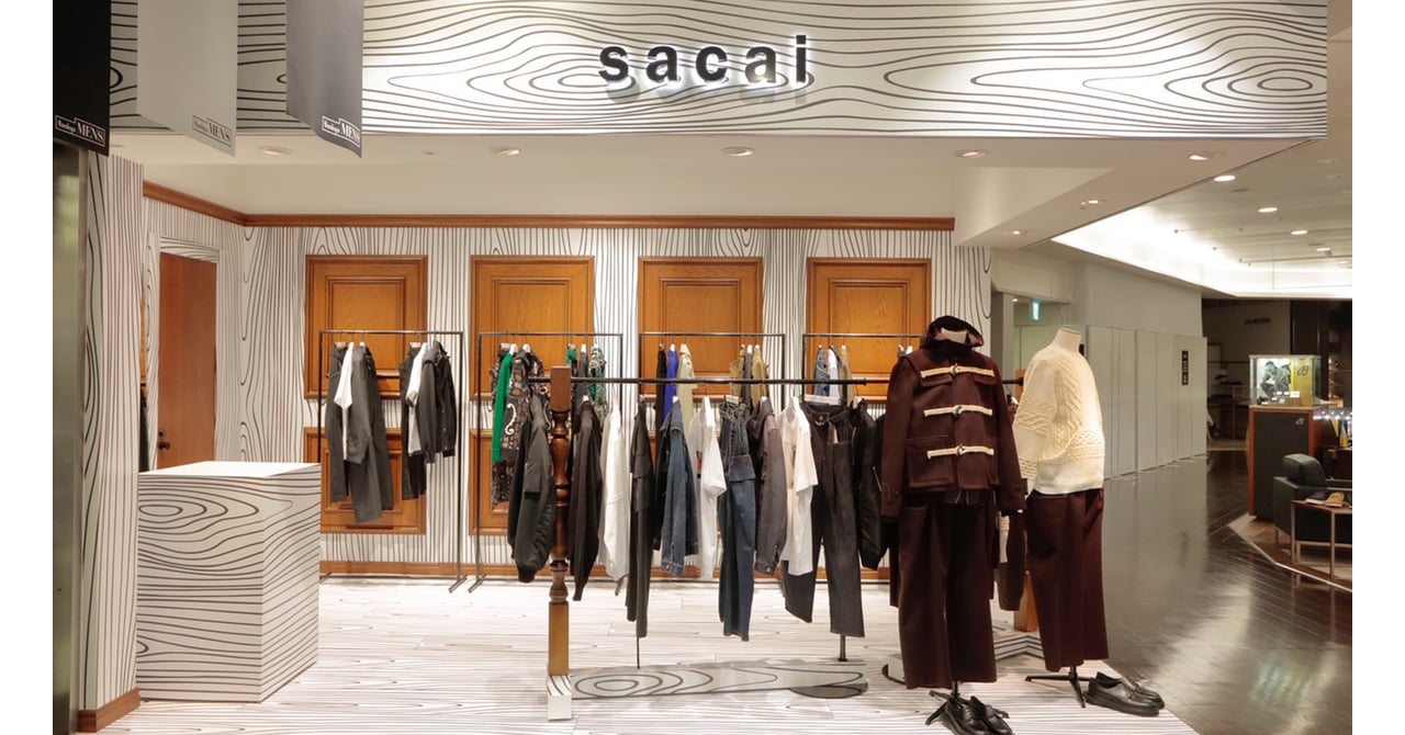 サカイが阪急メンズ大阪に長期のポップアップを出店 空間デザインは