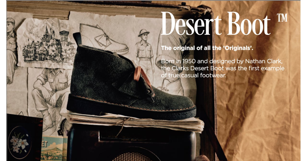 Clarks Desert Boots 75周年　クラークス　デザートブーツ clarks-originals-desert-boot-