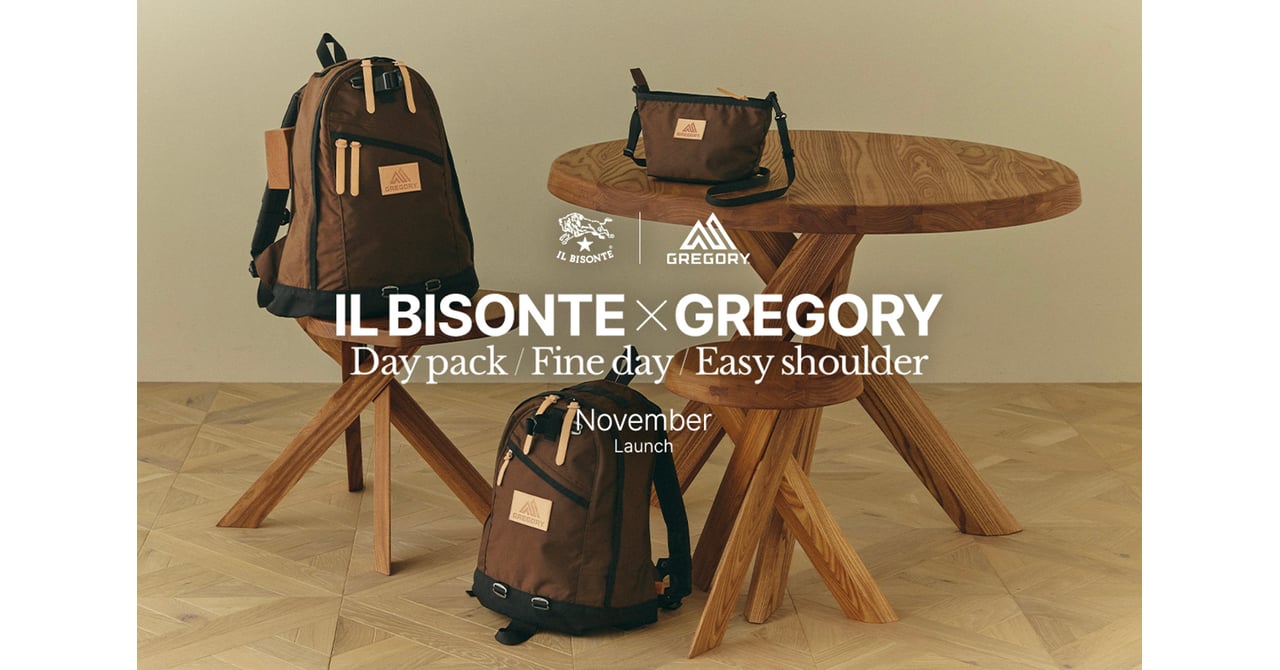 IL BISONTE × GREGORY DAYPACKグレゴリー 1314f632439a0ad97c15cec03f03dd