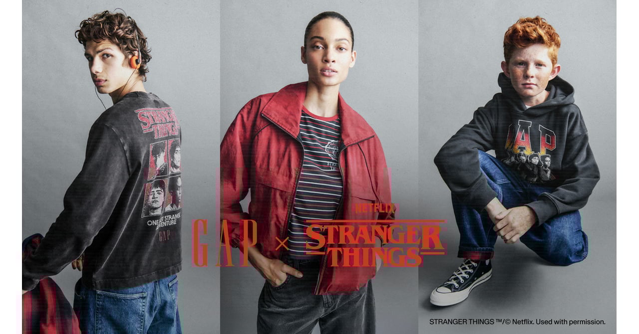 デニムジャケット ストレンジャー・シングス コラボ ギャップがストレンジャー・シングスとのコラボアイテム発売