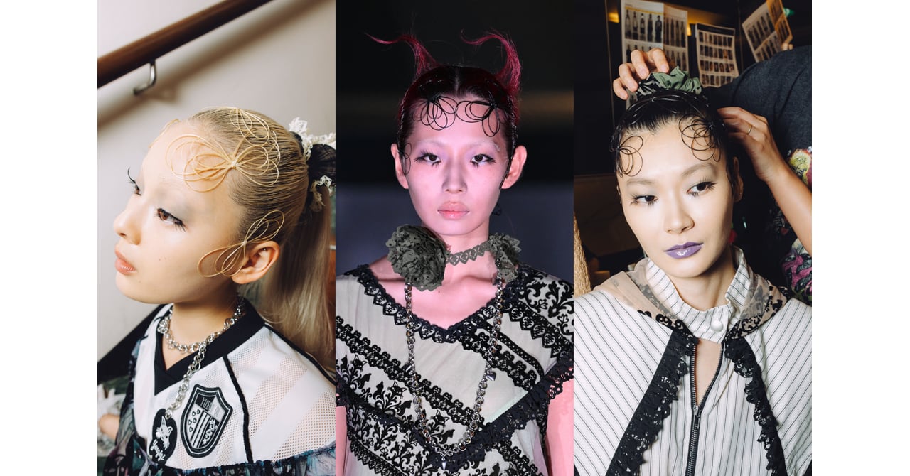 バックステージ】「YUEQI QI」26SSコレクションのヘアメイクをレポート