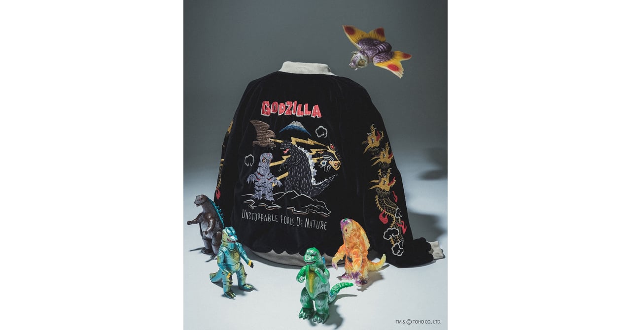 ビームス ジャパンがテーラー東洋に別注、ゴジラモチーフの