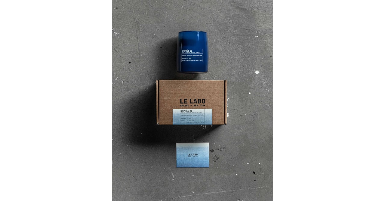 ル ラボから日本の藍染に着想したキャンドル「シプレ 21 インディゴ