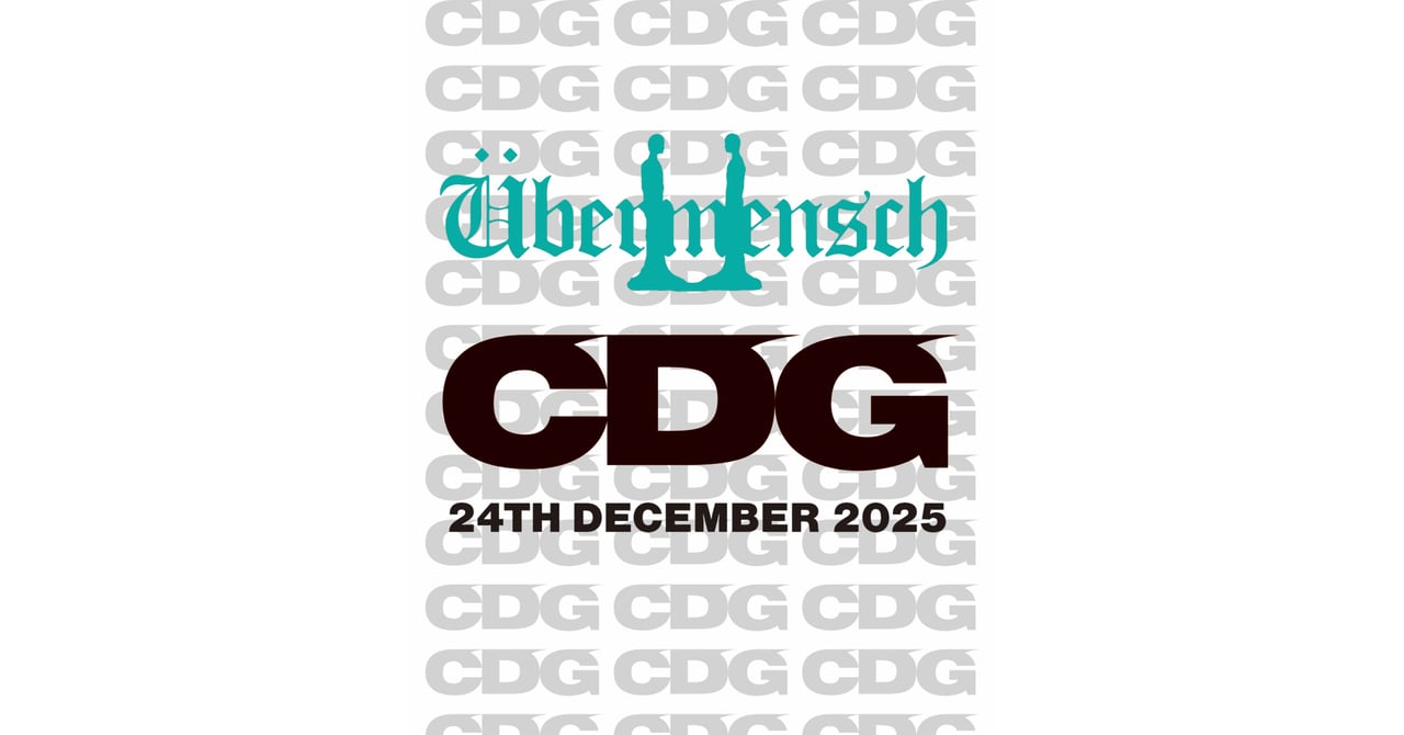CDGがG-DRAGONとコラボ ワールドツアー「Übermensch」を記念した