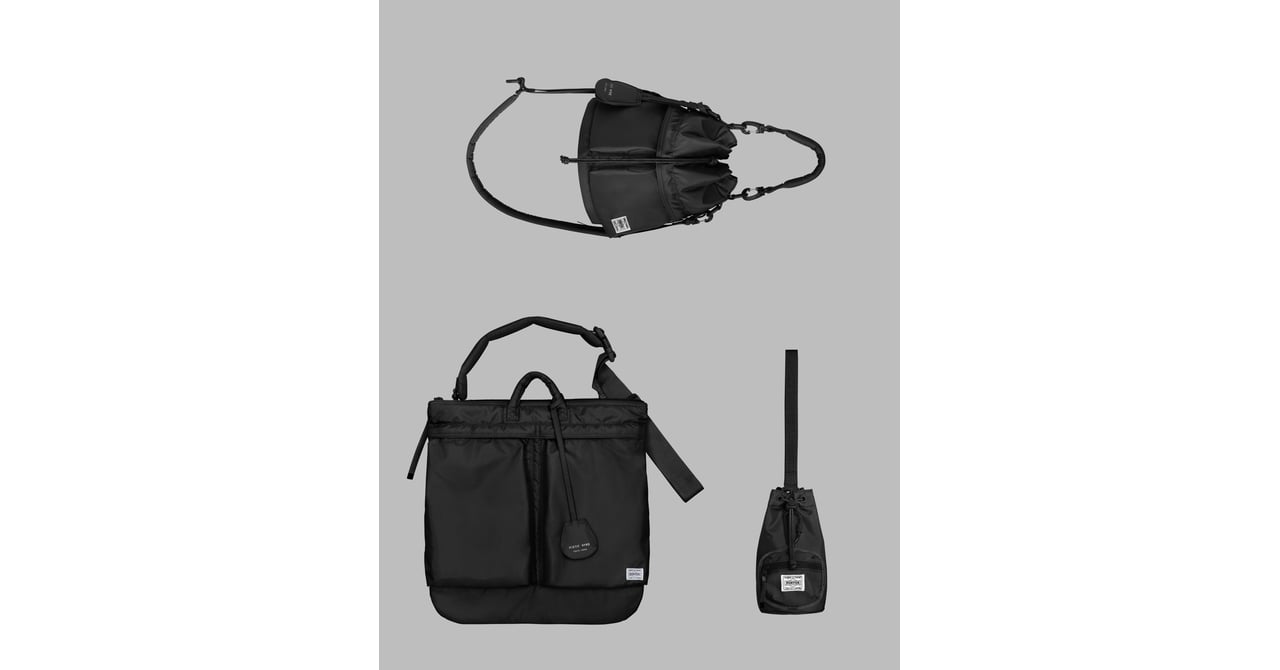 ポーター × ハイク再び ナイロンオックスを用いたヘルメットバッグなど