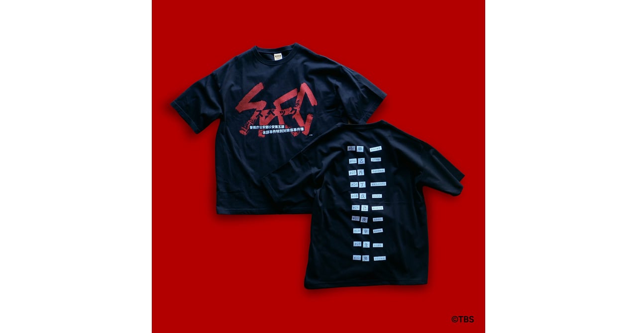 ドラマ「SPEC」のロゴTシャツが登場、ビハインド ザ シーンズが初コラボ