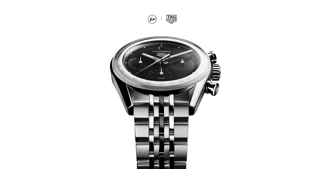 タグ・ホイヤー × フラグメント、シリアルナンバー入りの時計を500本