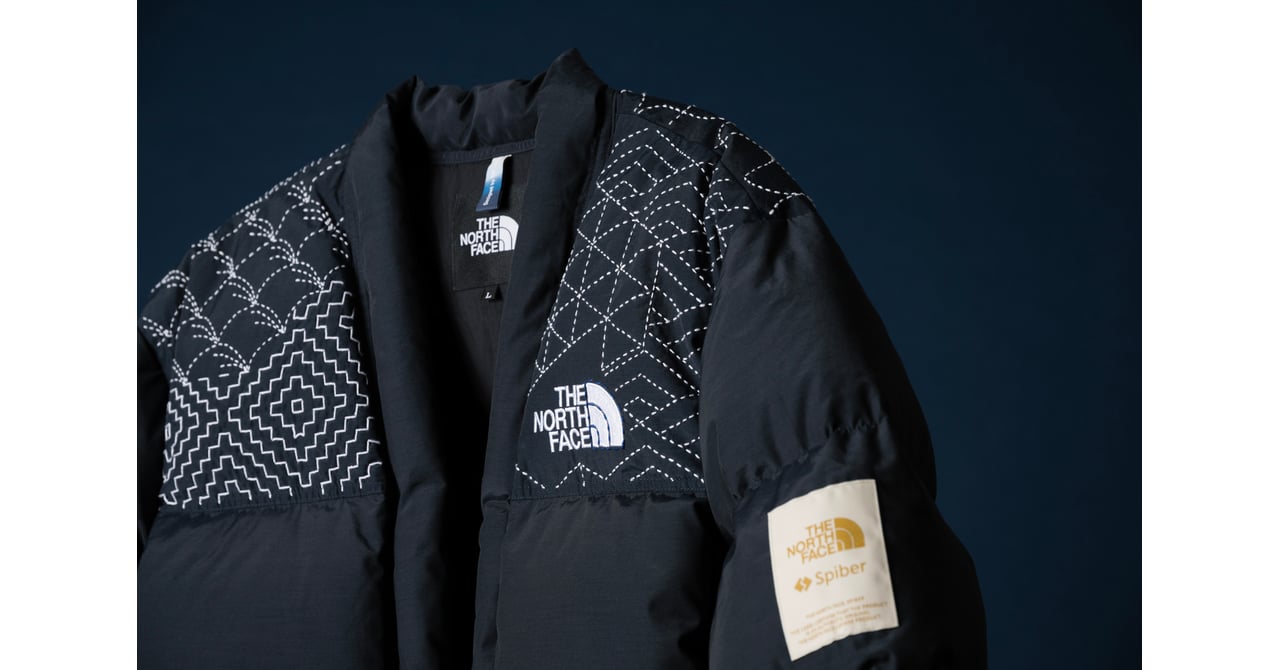 【a79】USA規格ノースフェイスSTEEPTECKAGENCYジャケット刺繍 ザ・ノース・フェイスが新作「JAPANCOLLECTION」を発売 刺し子を