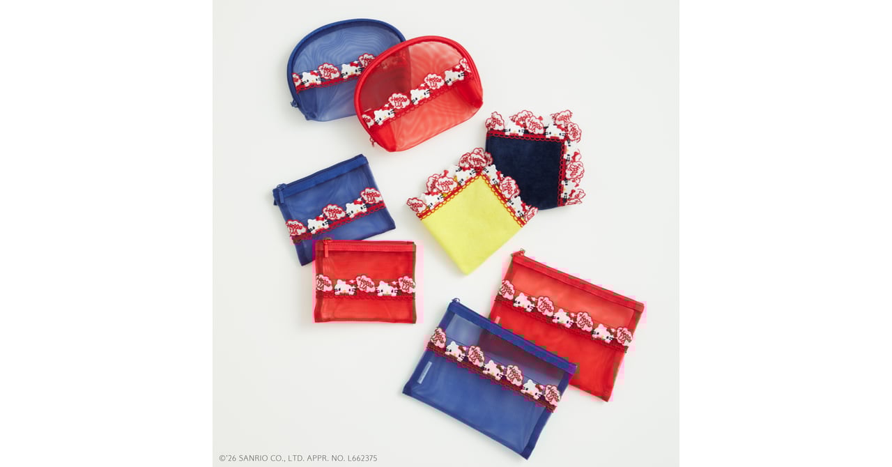 ユナイテッドアローズ × ハローキティ第2弾、近沢レース店とのトリプル