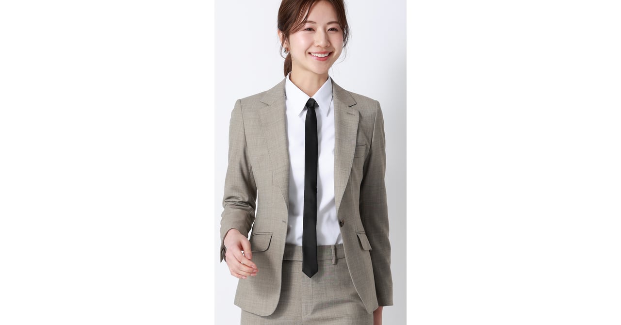 洋服の青山が女性向けネクタイを発売、Z世代の「自分らしさ重視」から着想