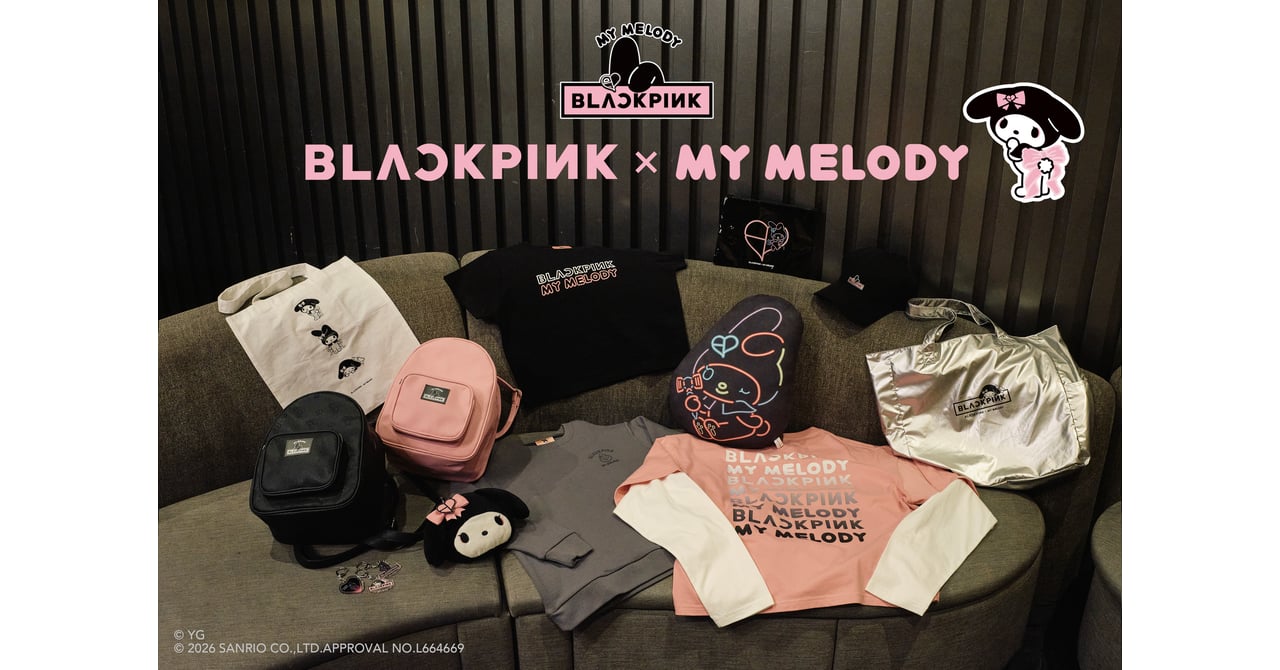 BLACKPINK×マイメロディの限定コラボが登場