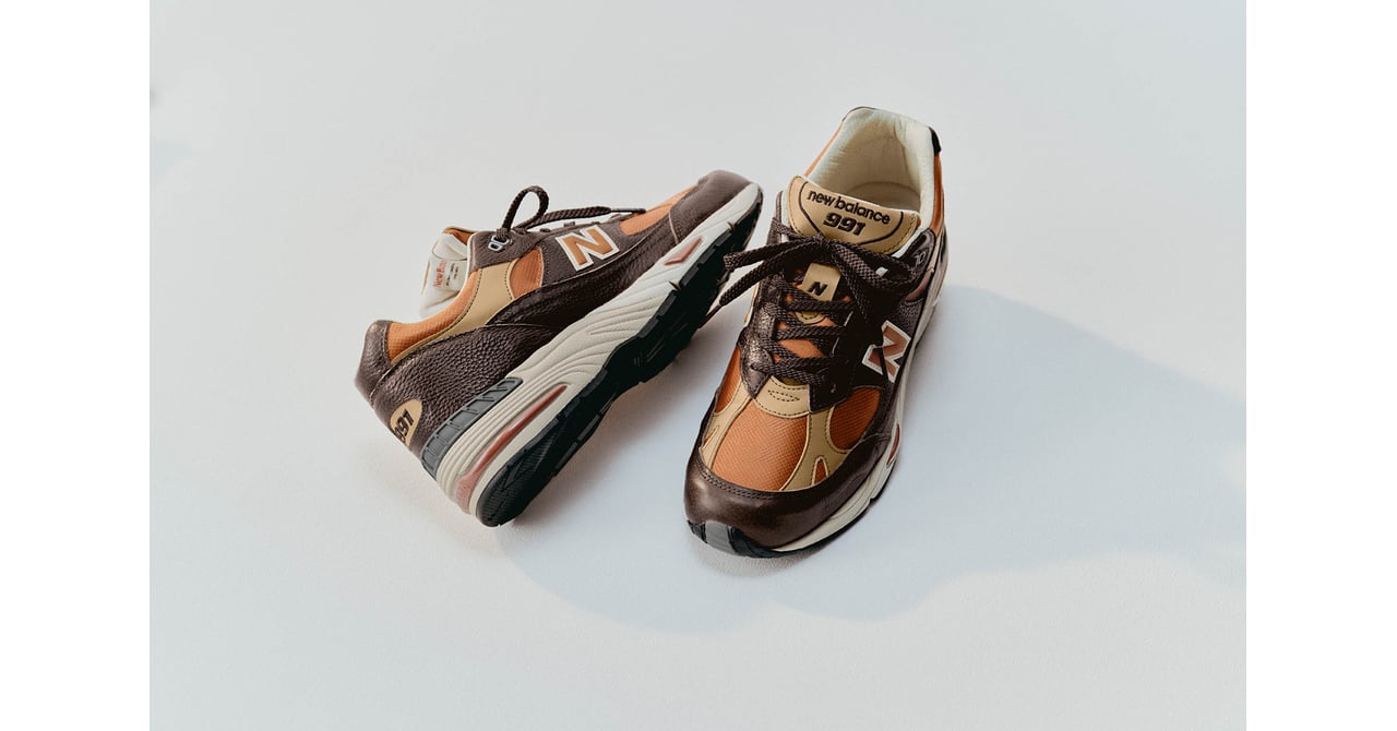 ニューバランス、植物由来タンニンレザーを使用した「Made in UK 991v1