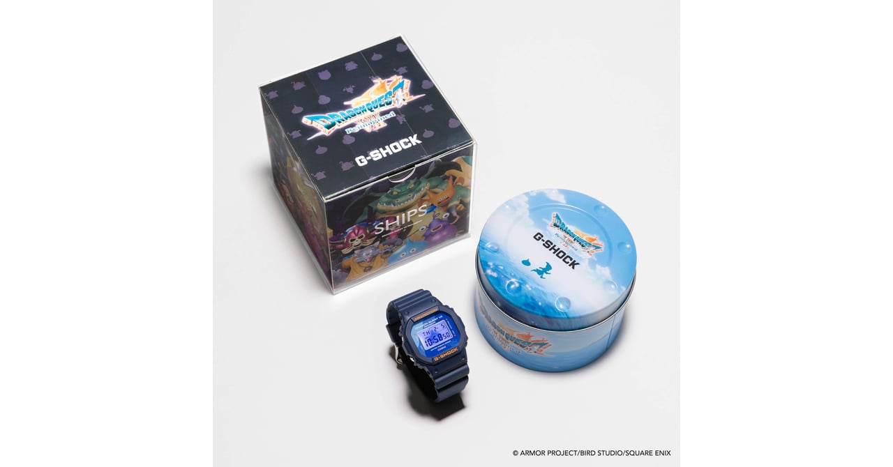 シップスが「ドラゴンクエスト」とコラボ 限定仕様のGショックなど22型
