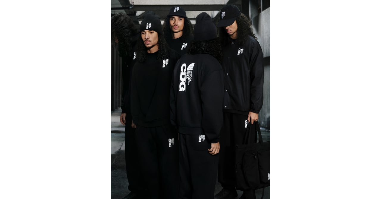 CDG × ザ・ノース・フェイス第3弾 黒で統一した全8型を発売