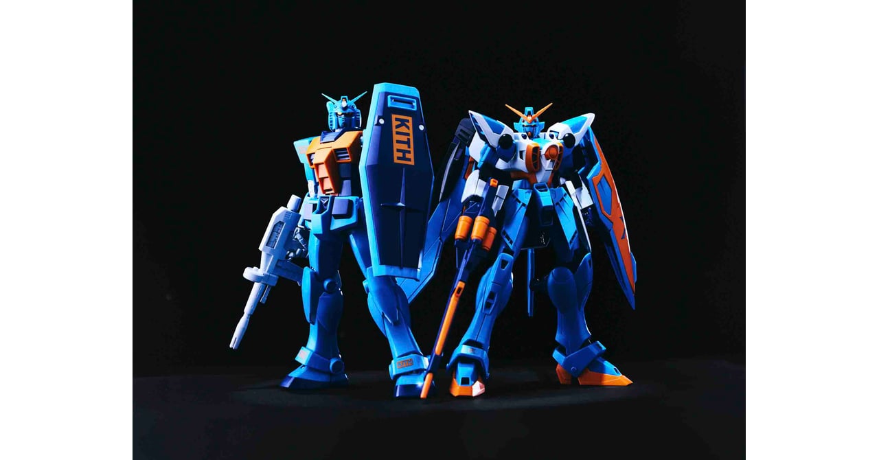 キス × ガンプラ 日本の公式オンラインストア開設を記念した限定モデル