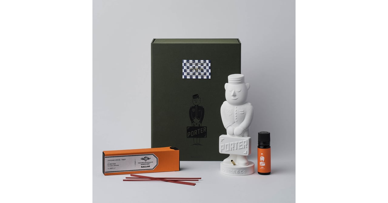 吉田カバン」90周年で「バロン」とコラボ アロマとインセンスの特別セット